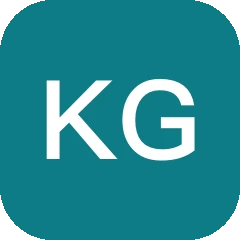 KG 字樣標章（非該品牌商標）